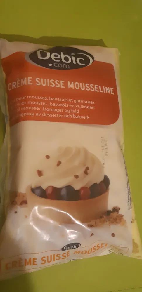 crème suisse mousseline
