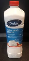 Crème sucrée vanillée