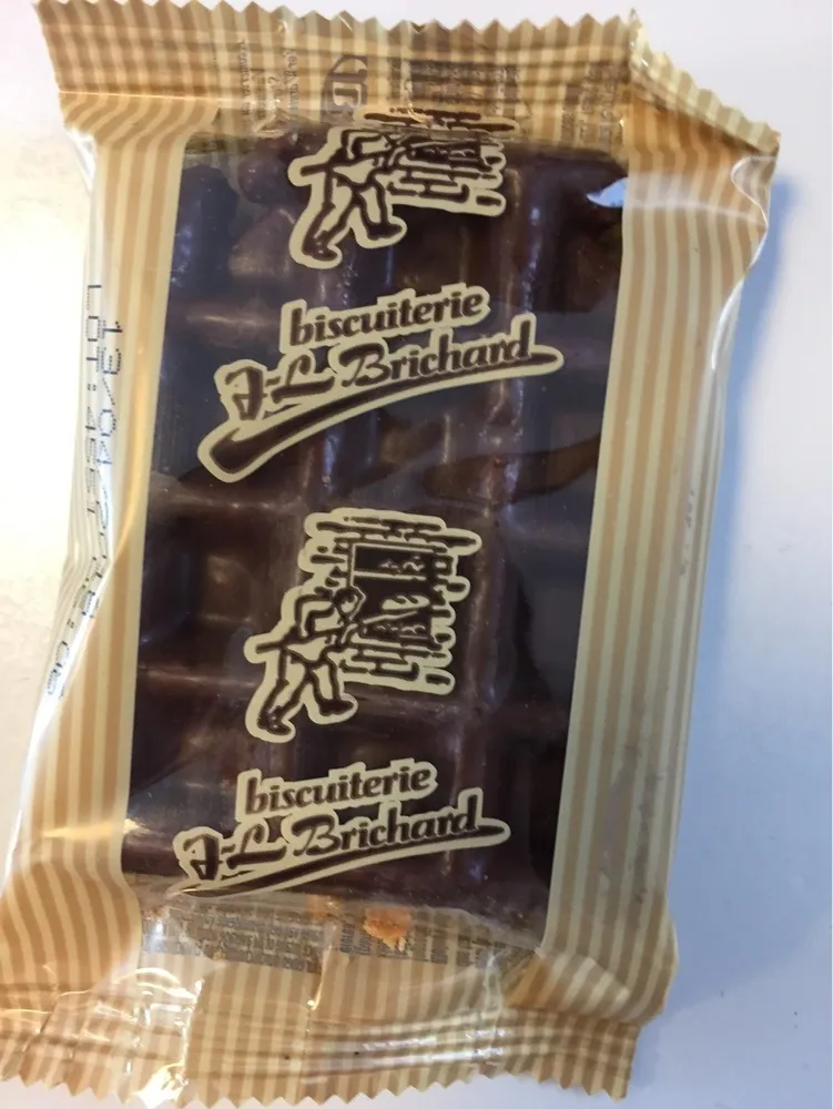 Petite Gaufre Vanille Nappée Cacao