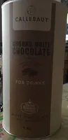 Ground white chocolat