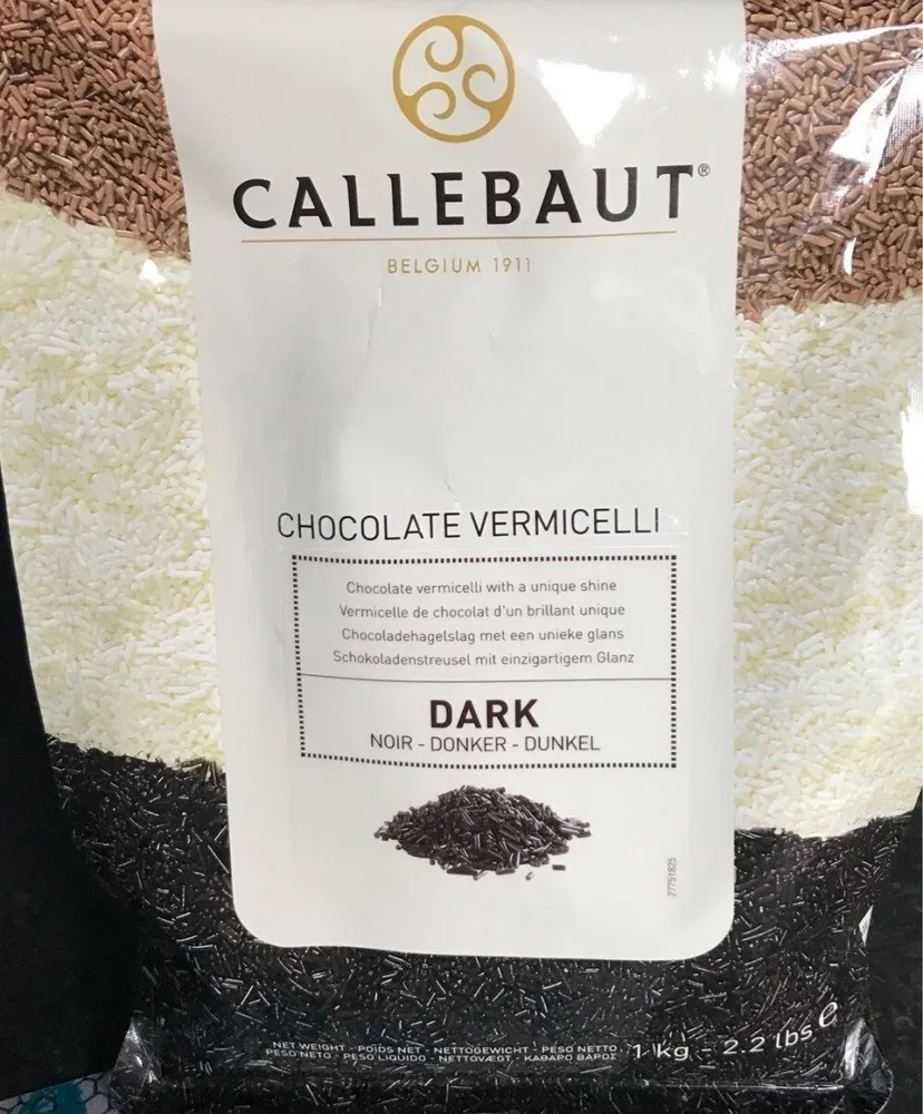 Vermicelle de chocolat noir