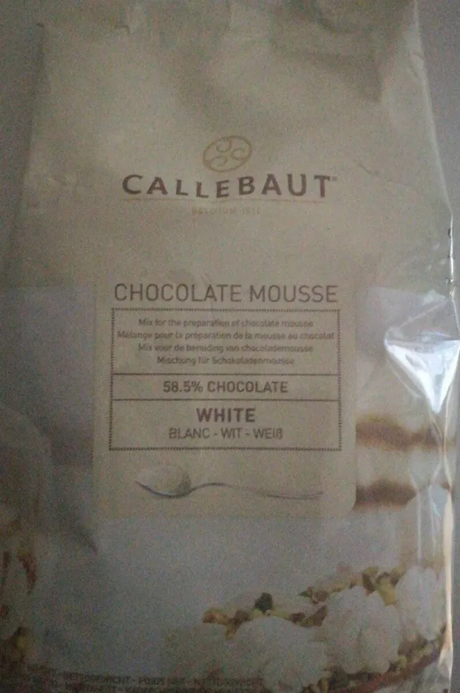 Mélange pour préparation de mousse au chocolat
