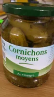 Cornichons moyens (au vinaigre)