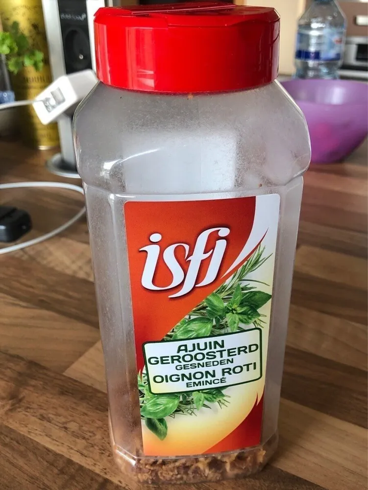 Ajuin geroosterd gesneden