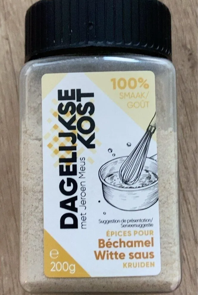 Béchamelsaus kruiden