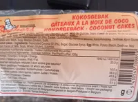 Gâteaux à la noix de coco