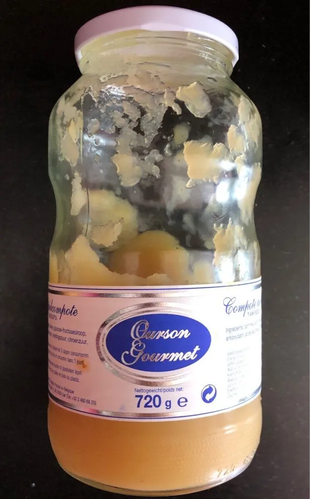 Compote de pomme tamisées