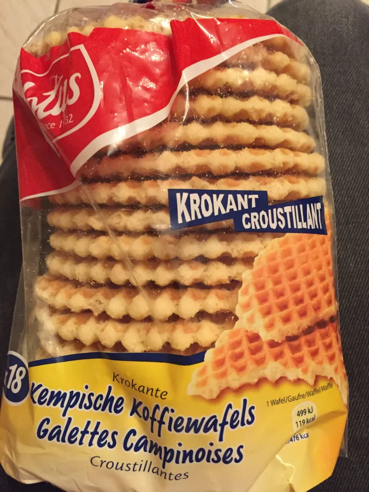 Krokante Kempische koffiewafels