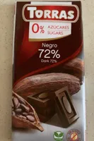Chocolate 72% negro