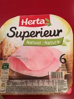 Jambon supérieur nature