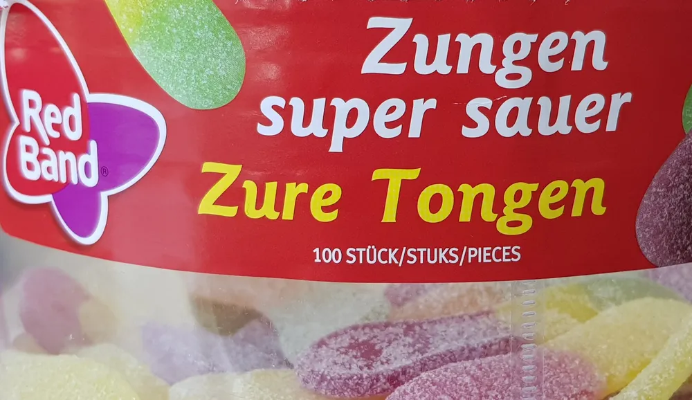 Red Band Zungen Super Sauer 100er Dose