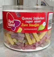 Gummi Stäbchen super sauer