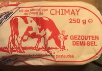 Beurre traditionnel de Chimay, demi-sel