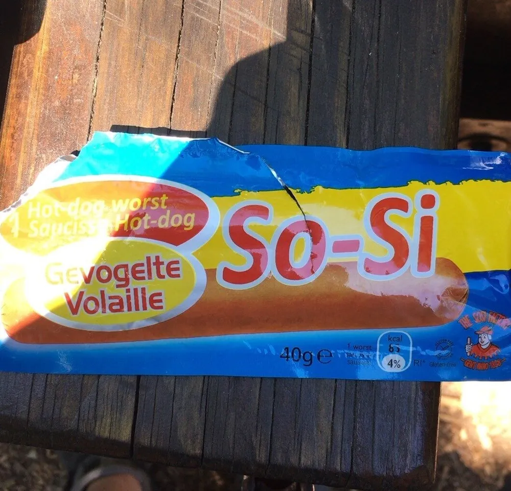 Saucisse hot-dog Volaille So-si