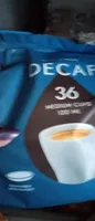 Coffee pads décaf