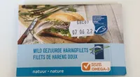 Filets de hareng doux