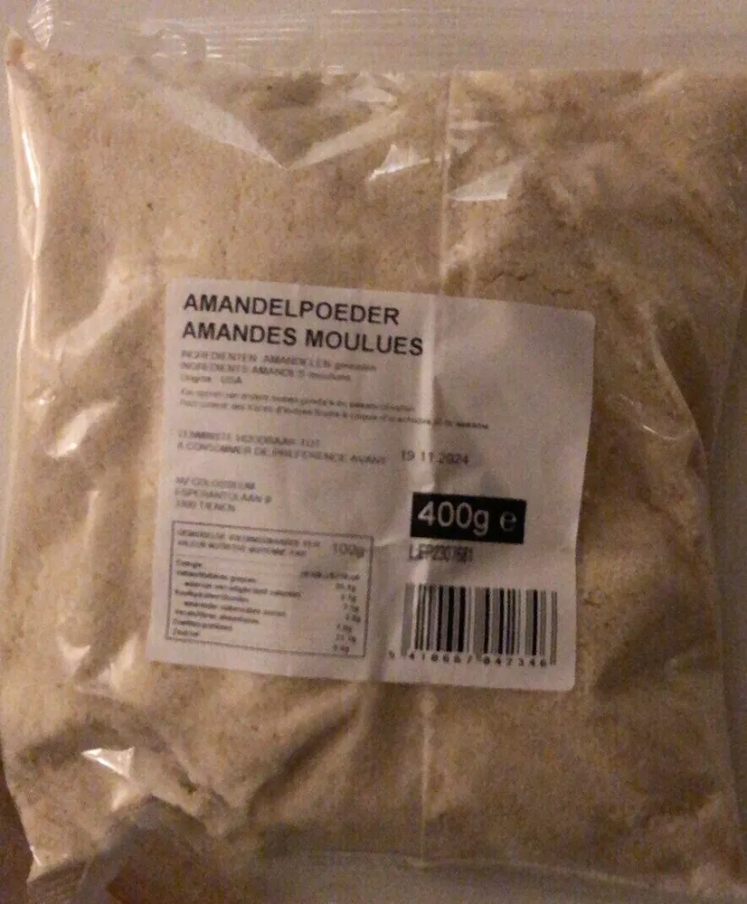 Amandes moulues
