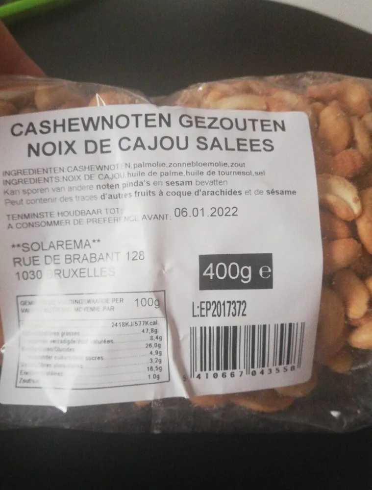 Noix de cajou