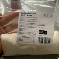 Noix de coco en poudre