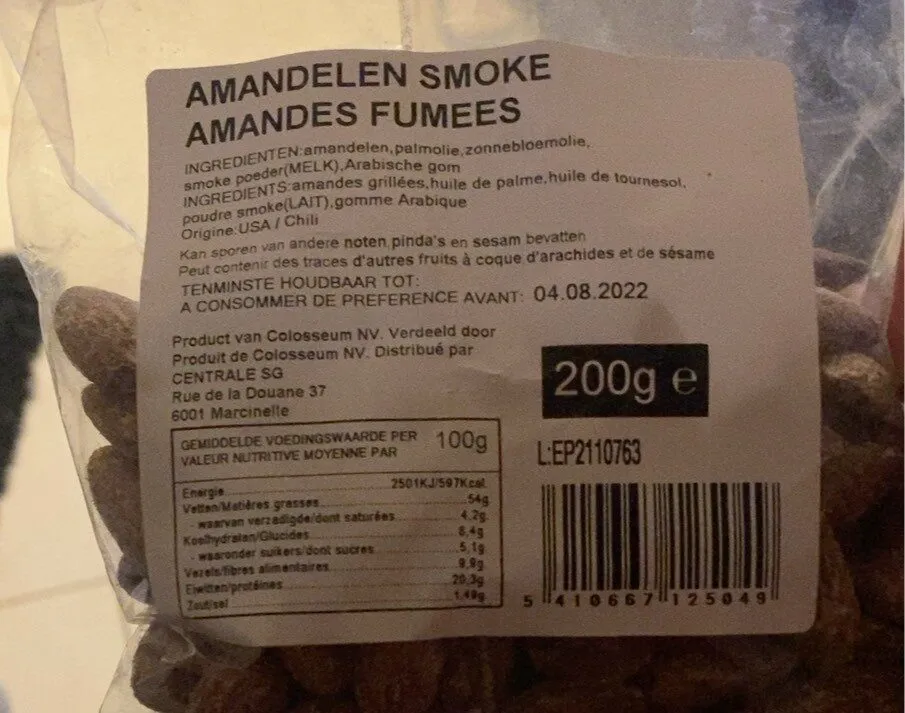 Amandes Fumées