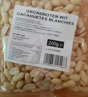 Cacahuètes blanchies