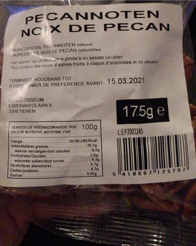 Noix de pecan