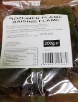 Raisins flame
