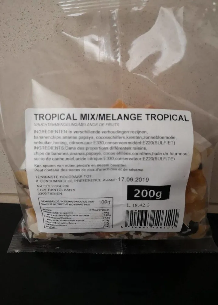Tropical mix/mélange tropical