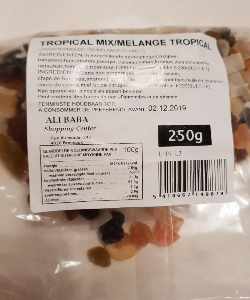 Melange tropical