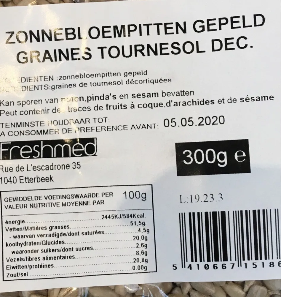 Graines de tournesol