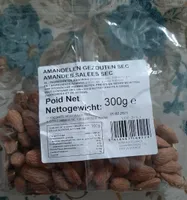 Amandes grillées salées