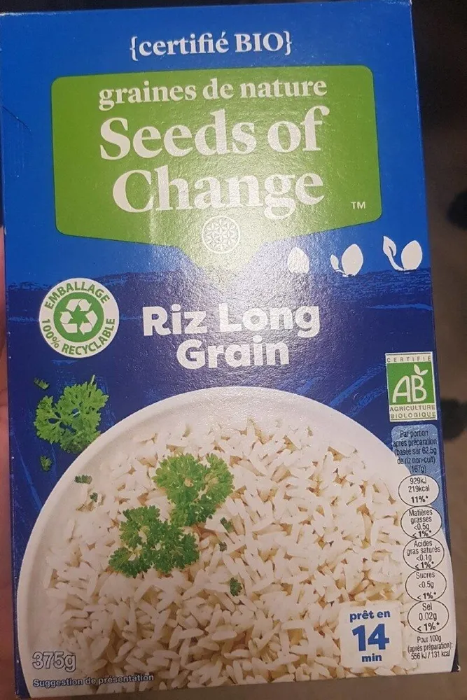 Riz Long Grain