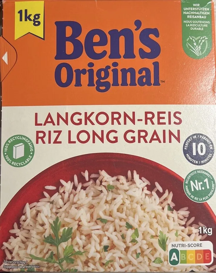 Langkorn-Reis / Riz long grain