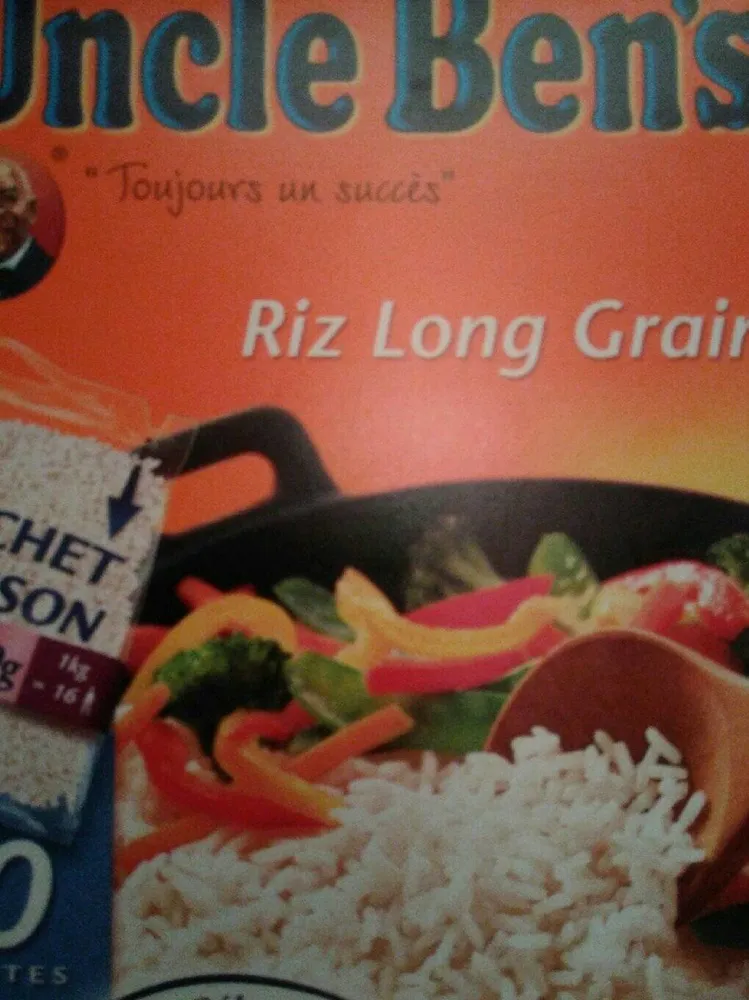 Riz long grain sachet