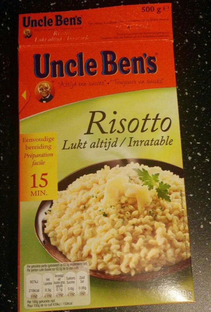 Risotto inratable