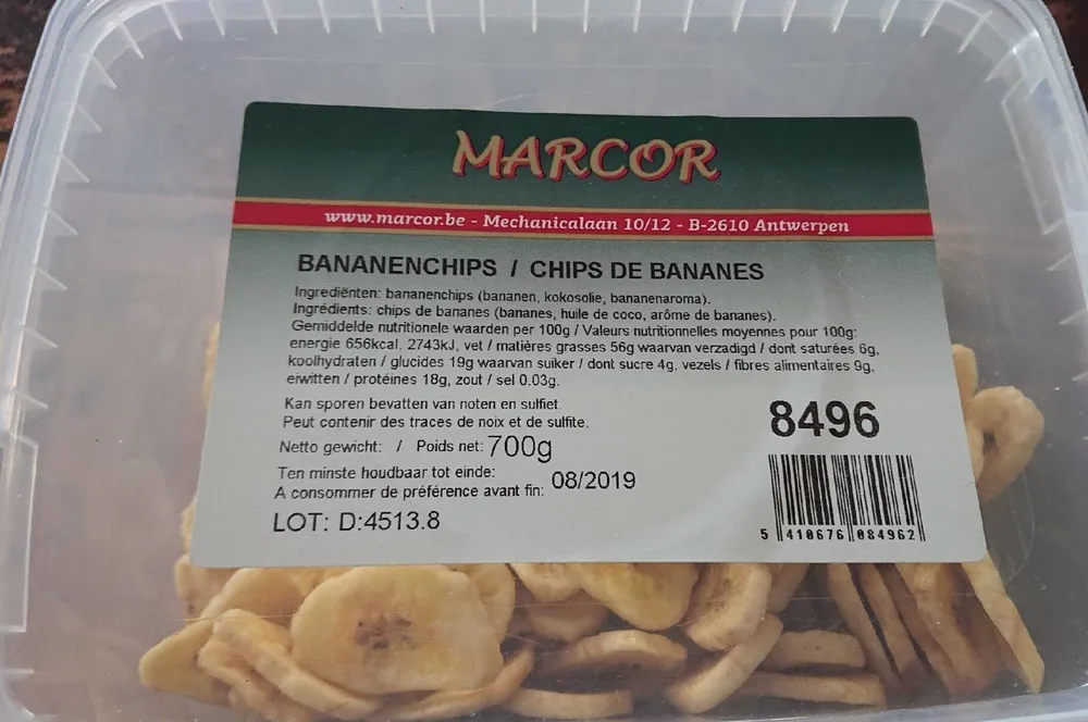 Chips de banane