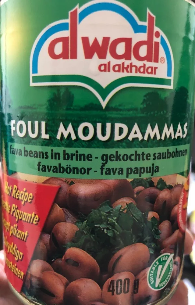 Foul Moudammas ( Favino Libanese ) Con Peperoncino