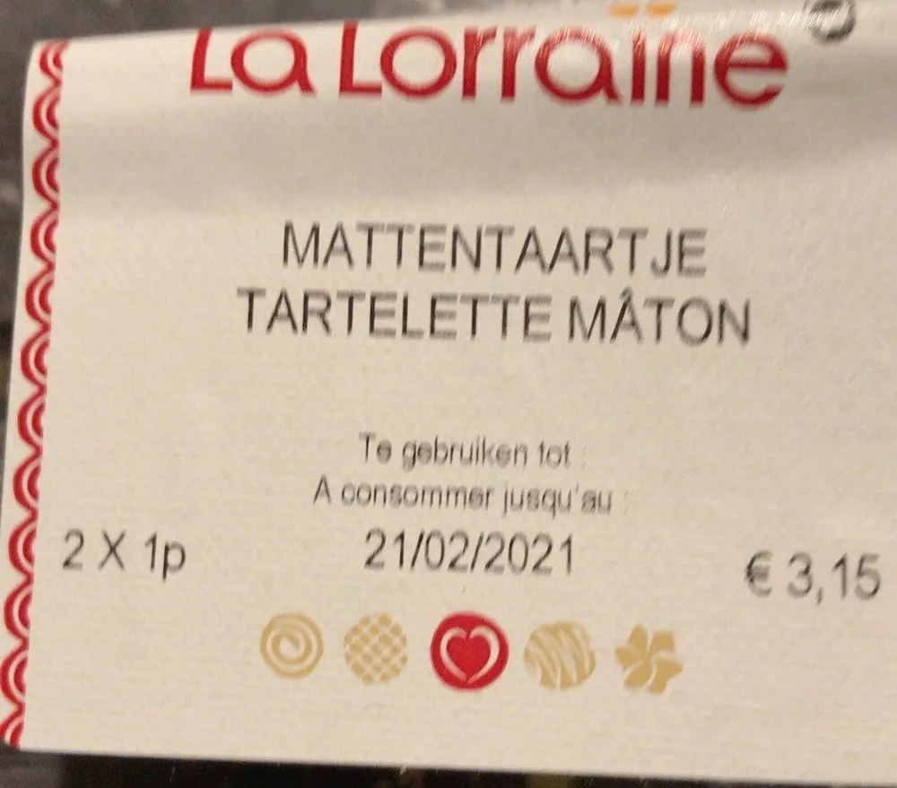 Mattentaartje