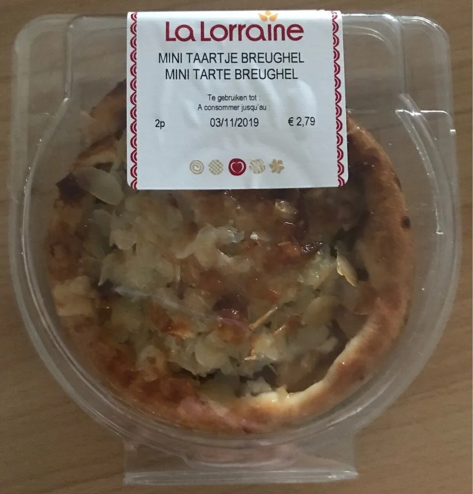 Mini tarte breughel
