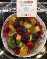 Croûte fruits frais