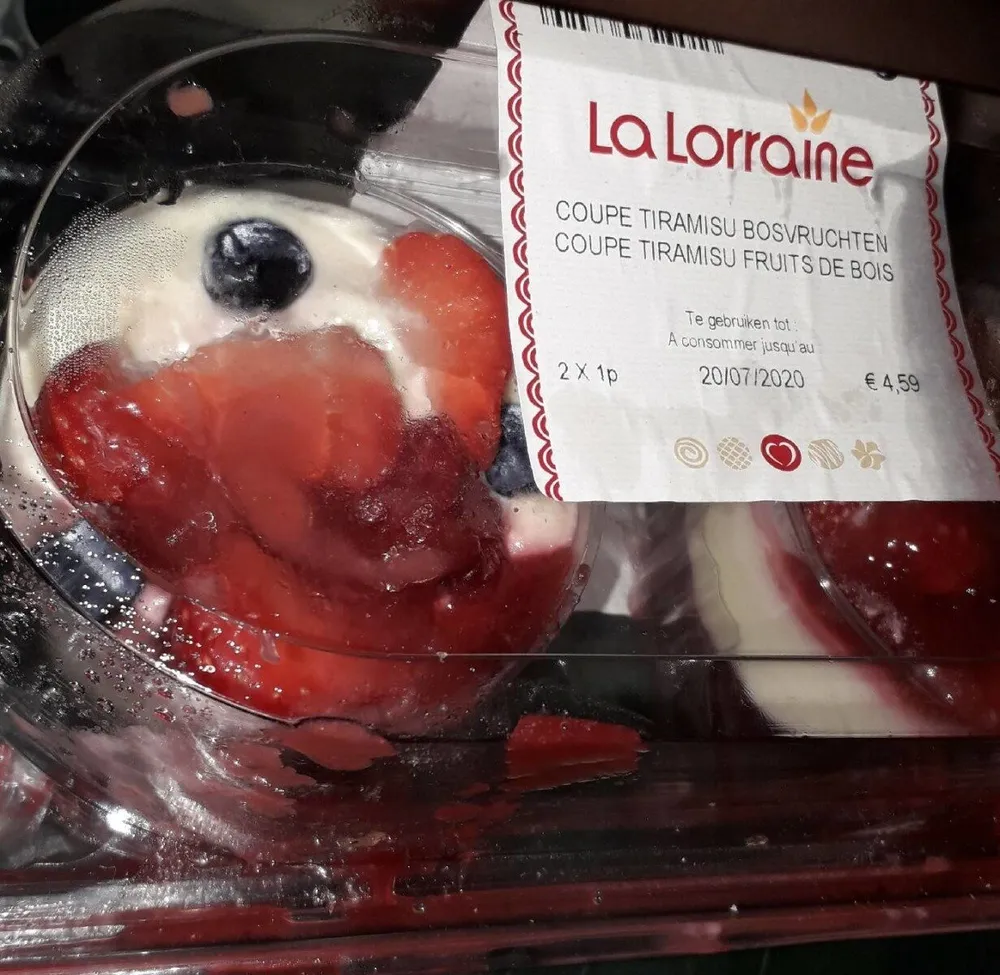 Coupe tiramisu fruit de bois