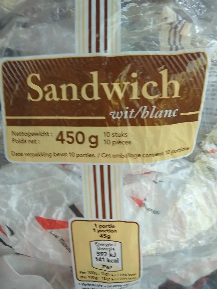 Sandwich blanc