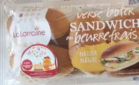 Sandwich au beurre frais