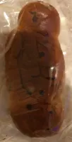 Cougnou au beurre avec sucre et chocolat