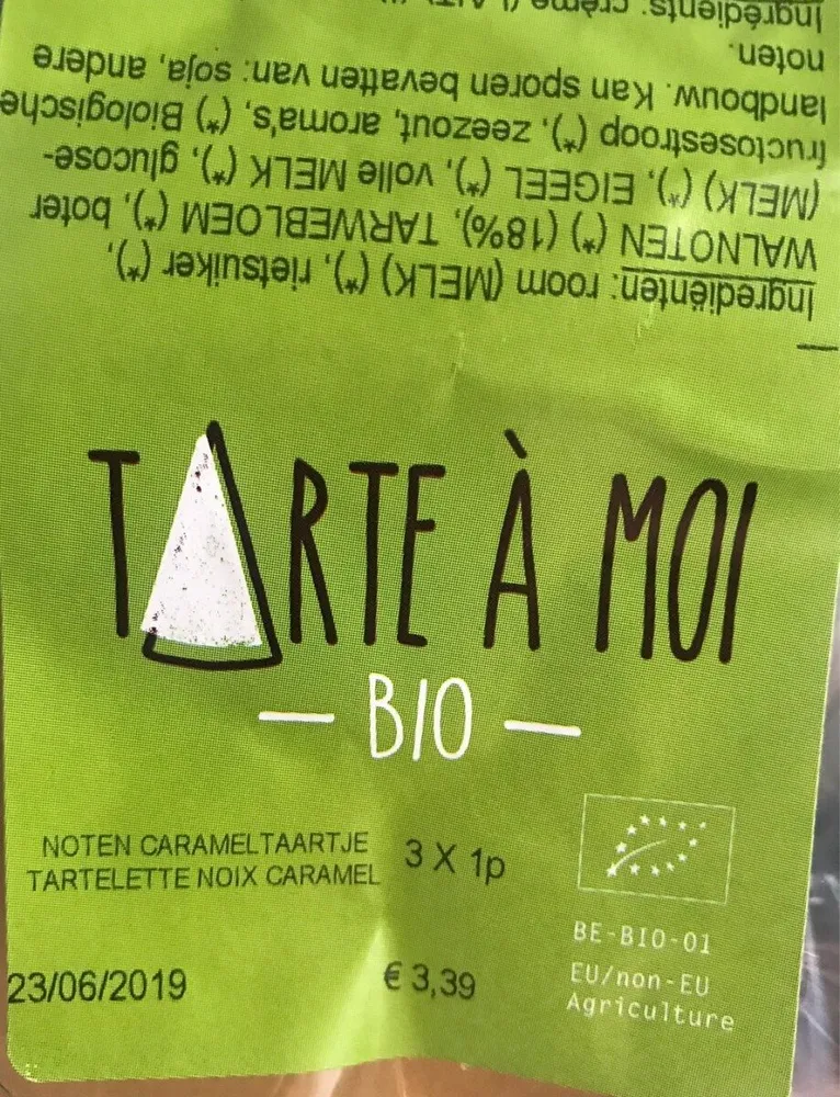 Tratelettes noix caramel