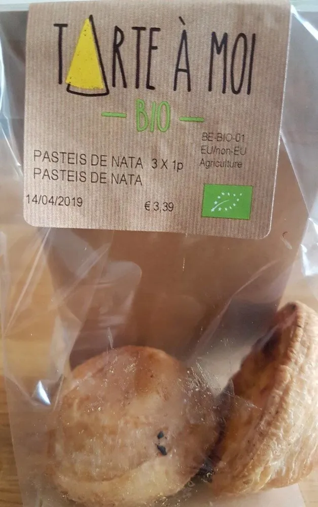 Pasteis de nata 3 ×1p