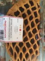 1/2 tarte cerise treillée
