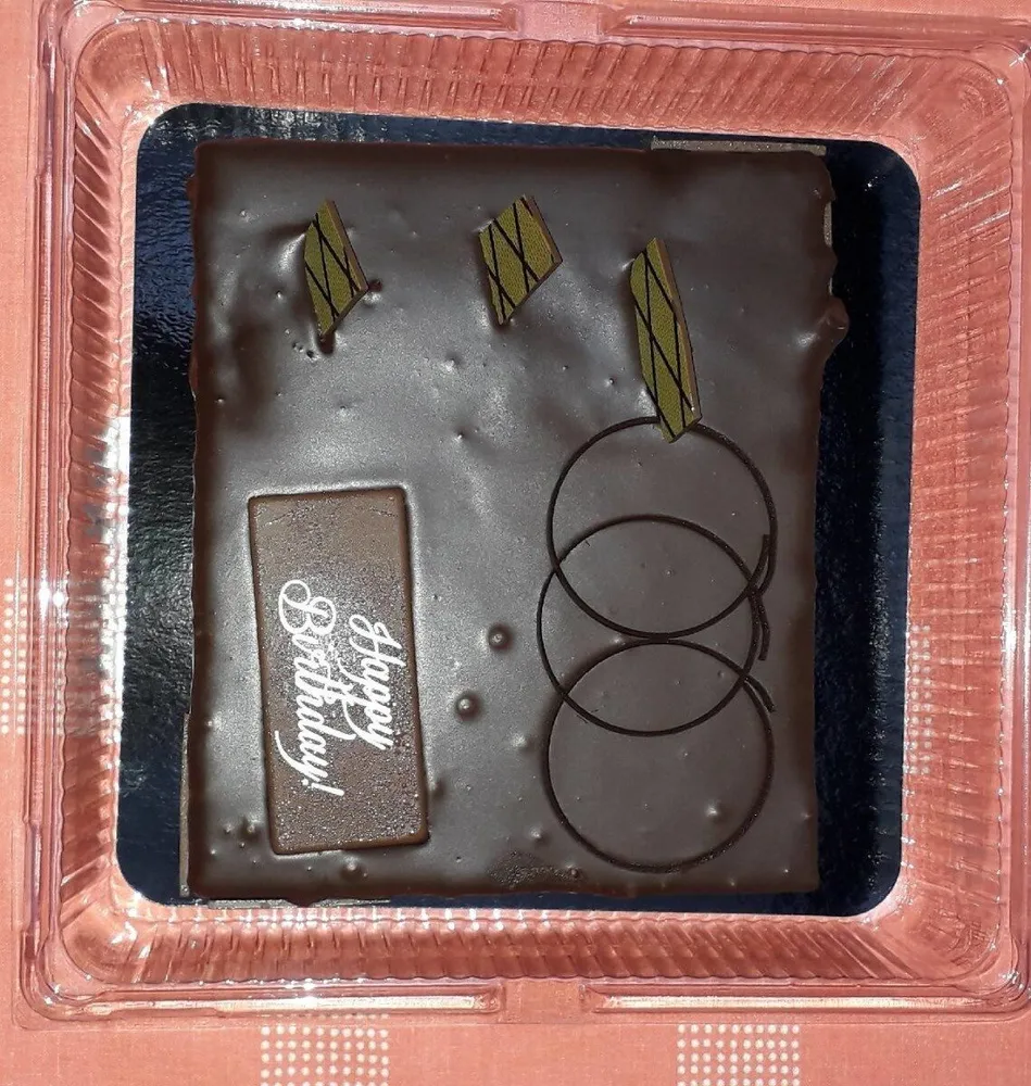 HAPPY BIRTHDAY CHOCOLAT 6P