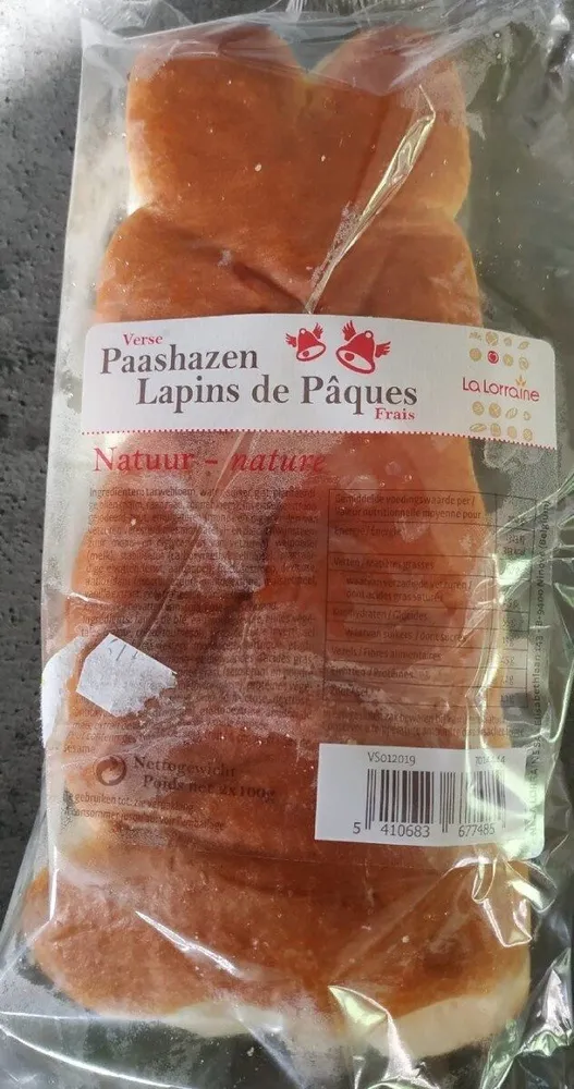 Lapins de Pâques nature