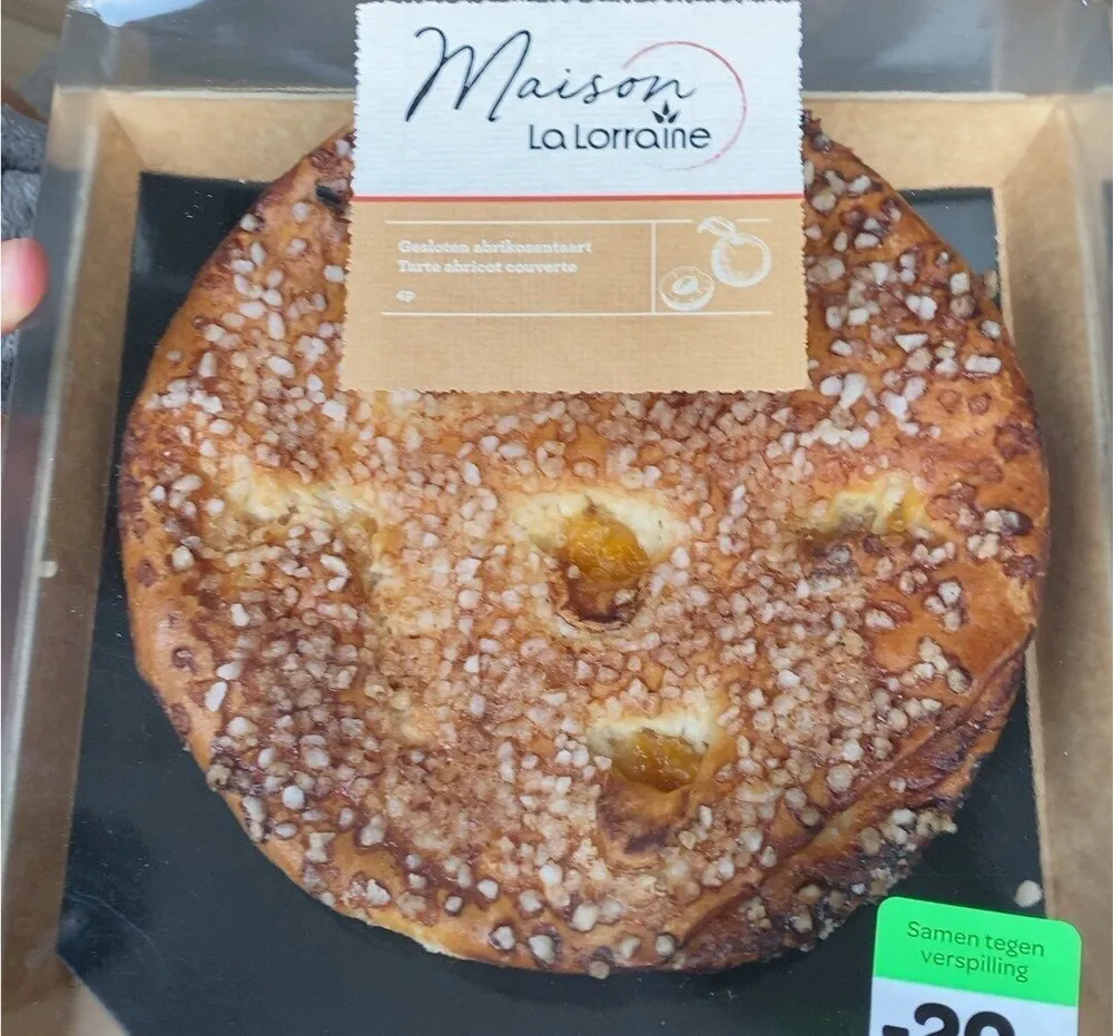 Tarte abricot couverte